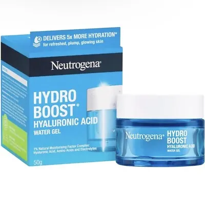 Neutrogena Hydro Boost Hyaluronic Acid Water Gel Moisturizer 50g • $22.49