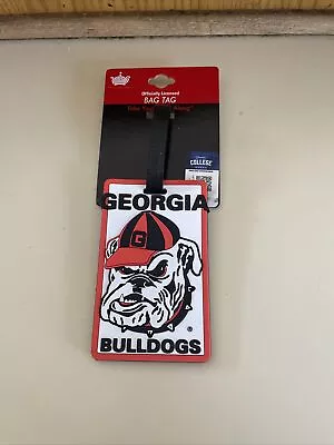 Georgia Bulldogs Luggage / Bag Tag 🔥🔥NCAA 🔥🔥GO DAWGS 🏈🏈 • $9.95