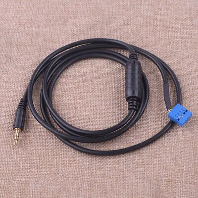 Fit For BMW E46 AUX Input Mode Cable 3.5mm Male Input Interface Adapter 10 Pin • $8.79