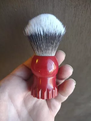 Vintage Restored Plymouth Shave Brush New 24mm Synthetic Knot • $35