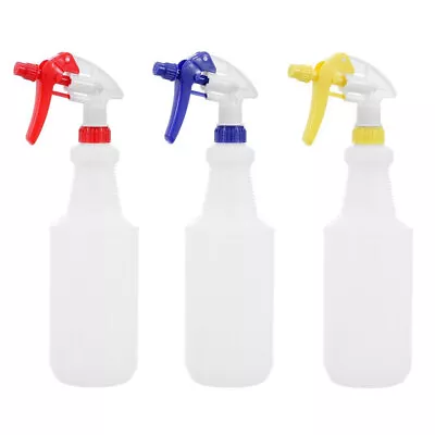 3x Boxsweden 1L Cleaning Liquid Nozzle Spray Bottle Water Container Sprayer Asst • $21