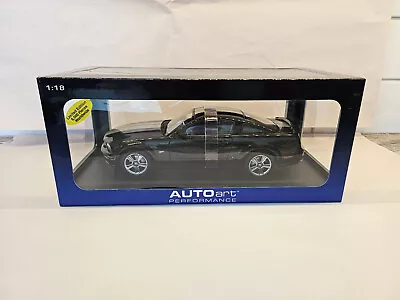 Autoart 2005 Ford Mustang GT Black/Silver Stripe 1;18 Scale • $200