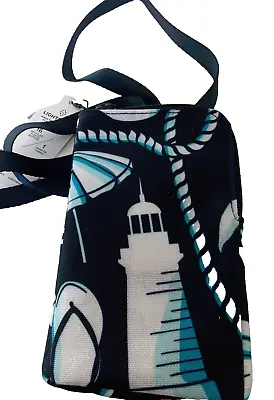 Vera Bradley SHORE ENOUGH LIGHTEN UP RFID Mini Cellphone Crossbody Bag NWT $55 • $28.70