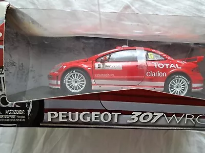 Maisto Total Peugeot 307 WRC Rally Model Car 1/18 • £9.99