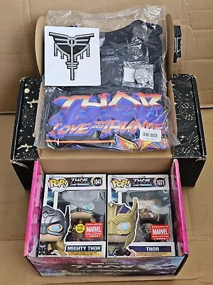 Funko Pop Vinyl - Marvel Collector Corps Box- Thor Love & Thunder-New- 2XL Shirt • £32.99