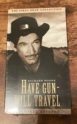 VHS Richard Boone Have Gun Will Travel Premiere Episode New SEALED • $4.85