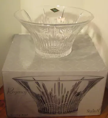 Regence Crystal Collection-Shannon Crystal By Godinger Serving Bowl-9 1/4 Dia. • $31.95