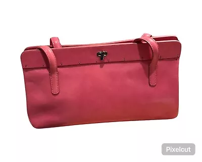 Monsac Handbag Shoulder Bag Pink Purse Very Light Use • $16