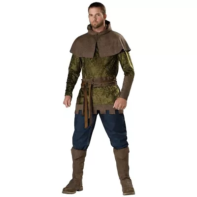 Robin Hood Costume Adult Halloween Fancy Dress • $36.29
