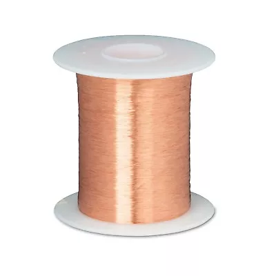 42 AWG Gauge Enameled Copper Magnet Wire 8 Oz 25657' Length 0.0026  155C Natural • $22.22