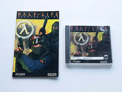 Half Life Counter Strike PC Game With Handbook.  • $46.67