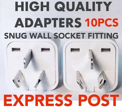 $30.95 • Buy 10x NEW UK USA EU To AU AC Power Plug Adapter Travel Converter Australian