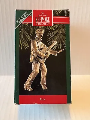 Hallmark 1992 ELVIS Keepsake Christmas Ornament Vintage • $9