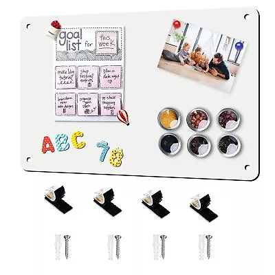 Magnetic Board 17.5  X 11.4  Magnet Bulletin Board Is Suitable For Displaying... • $27.44