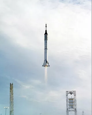 MERCURY REDSTONE MR-4 LIBERTY BELL 7 LAUNCH 8x10 GLOSSY PHOTO PRINT • $14.99