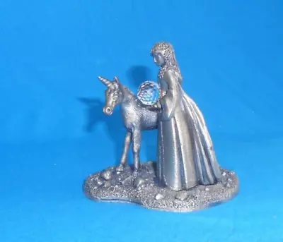 Myth & Magic - VIRGIN AND UNICORN - Tudor Mint Figure • £8.99