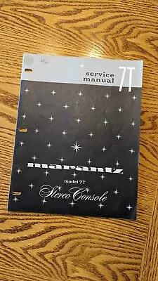 Marantz 7T Preamplifier Service Manual • $49