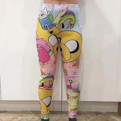 £18 • Buy Adventure Time Leggings Cartoon Network Size L