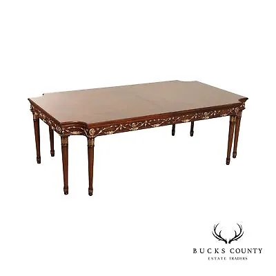 E. J. Victor Newport Regency Mahogany Extension Dining Table • $5995