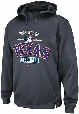 Texas Rangers Authentic Hoodie Property Of On Field Collection Therma Base MLB • $39.99