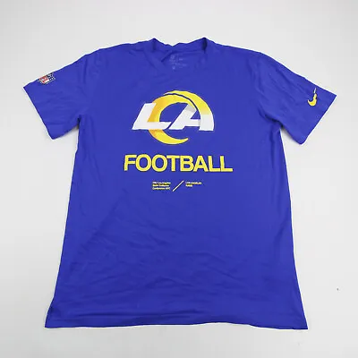 LA Rams Nike NFL On Field Dri-Fit Short Sleeve Shirt Men's Blue Used • $29.74