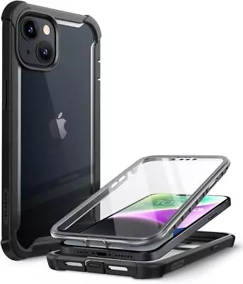 IPhone 14 Plus 6.7 Inch (2022 Release) Bumper Case And Screen Protector (Black) • $55.95