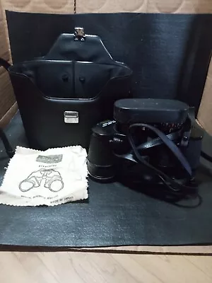 Vintage Sears 8x-17x40mm Binoculars Discoverer Zoom W/Case & Cleaning Towel • $35