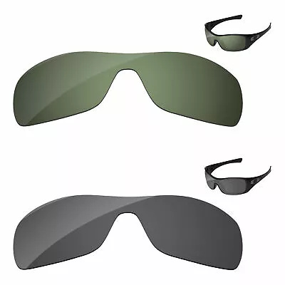 PapaViva Black & Grey Green Polarized Replacement Lenses For-Oakley Antix • $24.99