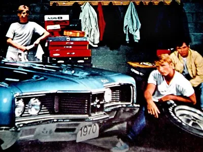 1970 MERCURY CYCLONE CJ 429 V8 ORIGINAL AD*302/390/GT/decal/grille/emblem/1969 • $14