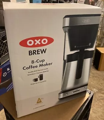 OXO Brew Coffee Maker 40-fl-oz Stainless Steel 8-Cup W/ Single-Serve Capability • $129.99