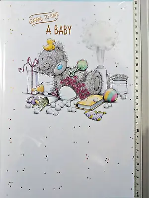 Leaving To Have A Baby Card - Giant A4 Office Collection Tatty Teddy - Me To You • £5.99