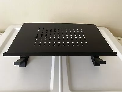 Laptop Notebook Computer Desk Stand Holder Riser Adjustable MacBook Black • $25