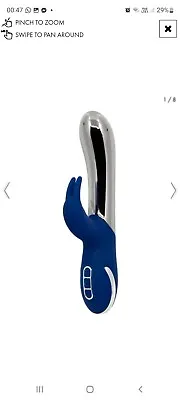 £75 • Buy Ann Summers Luxury Metal Rampant Rabbit Vibrator USB Rechargeable RRP £75