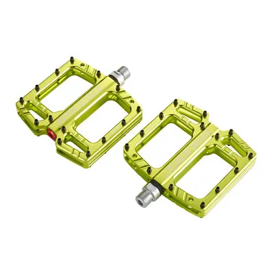 MTB Mountain Bike Pedals Bicycle Flat Platform Aluminum Alloy 3 Bearings 9/16  • $28.56