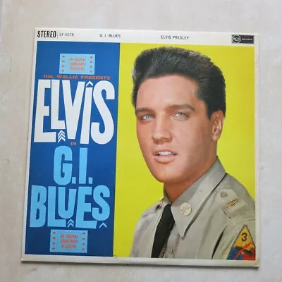 ELVIS PRESLEY G.I. Blues UK RCA Victor SF.5078 Living Stereo LP Fully Laminated • $124.32