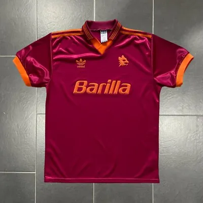 Very Rare Maglia Original AS Roma 1992/1994 Home - Medium (Totti) • $650