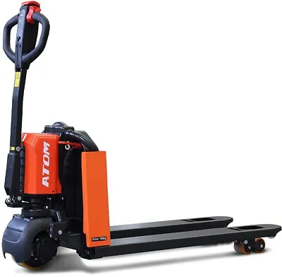 1500kg Atom Fully Electric Battery Powered Pallet Lift Truck Hand Trolley Jack • £1619.98