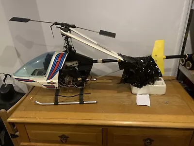 KALT HELICOPTER (1980s) +REMOTE FT5NH Challenger  Os Mx  Sf  Petrol Engine Used • £150