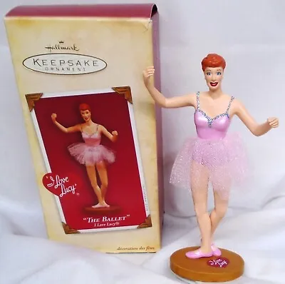 Hallmark Clip On Ornament I Love Lucy The Ballet 2004 Lucille Ball As Ballerina • $12.99