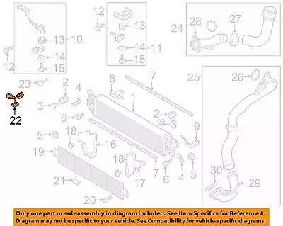 MAZDA OEM 16-18 CX-9 2.5L-L4 Intercooler-Wire TK5267SH0 • $29.05