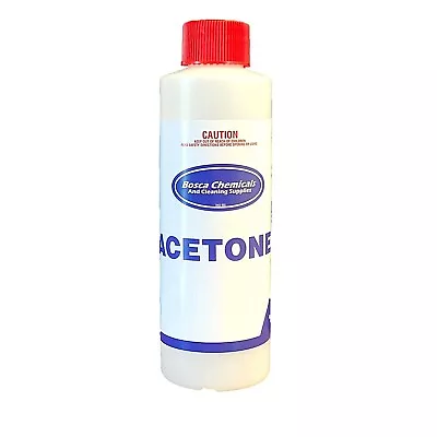 Acetone 100% 250 Ml - Pure Remove Gel Acrylic Nail Polish Remover 250 Ml • $14.90