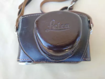 Vintage Leica Leather Camera Case By E. Leitz Wetzlar Germany • $100