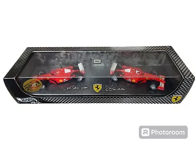 1/43 F1 Ferrari Champions 2 Car Set 2001 Schumacher & Barrichello Unopened • £45