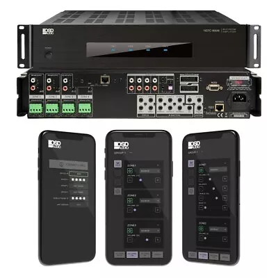 4 Zone App Control Matrix Multi Room Amplifier 80W/Zone IOS And Android • $599.99