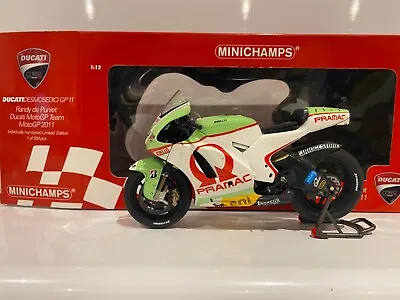 Minichamps 1:12 - Randy De Puniet - 2011 - Ducati Desmosedici • £134.99