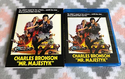 Mr. Majestyk (Blu-ray 1974) With Slipcover!! -Charles Bronson- • $24.99