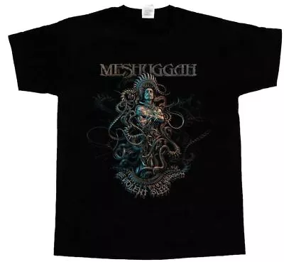 Meshuggah The Violent Sleep Of Reason T Shirts All Size Cotton Black T-Shirt • $17.98