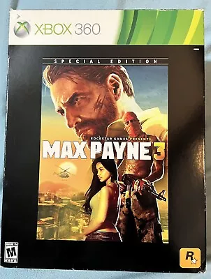 Max Payne 3 - Special Edition Collector's Edition Xbox 360 Game Figure NEW!!! • $45.99