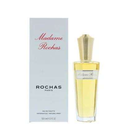 ROCHAS MADAME ROCHAS EAU DE TOILETTE 100ML Perfume New Under Authentic Blister • £45.82