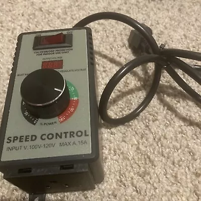 AC Motor Speed Controller 100-120v NOT TESTED • $14.99